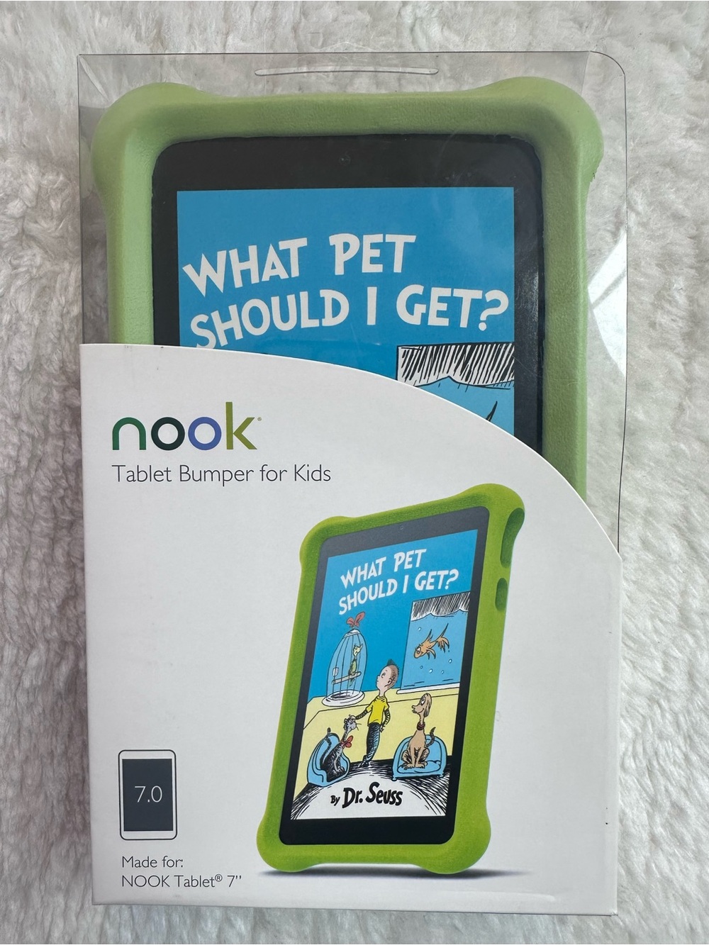 Nook Kids Tablet Bumper in Light Green
